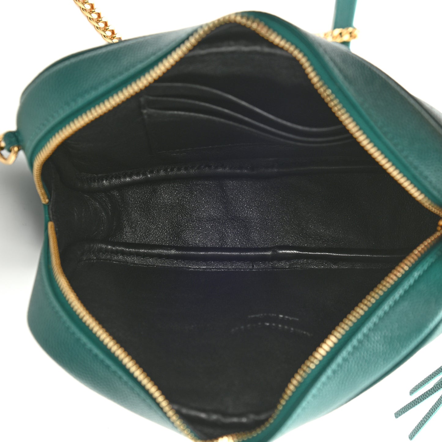 Grain De Poudre Matelasse Monogram Mini Lou Camera Bag Brilliant Grass