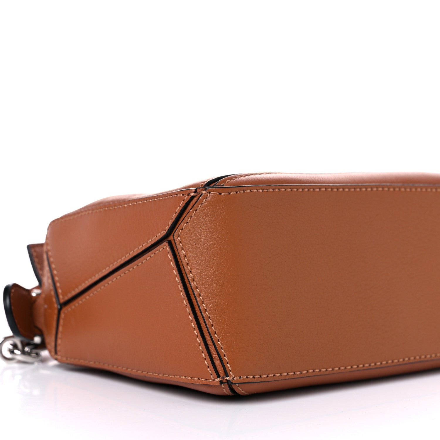 Loewe Calfskin Mini Puzzle Bag Tan 8 of 12