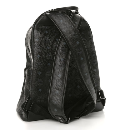 MCM Visetos Medium Stark Backpack Black 3 of 9