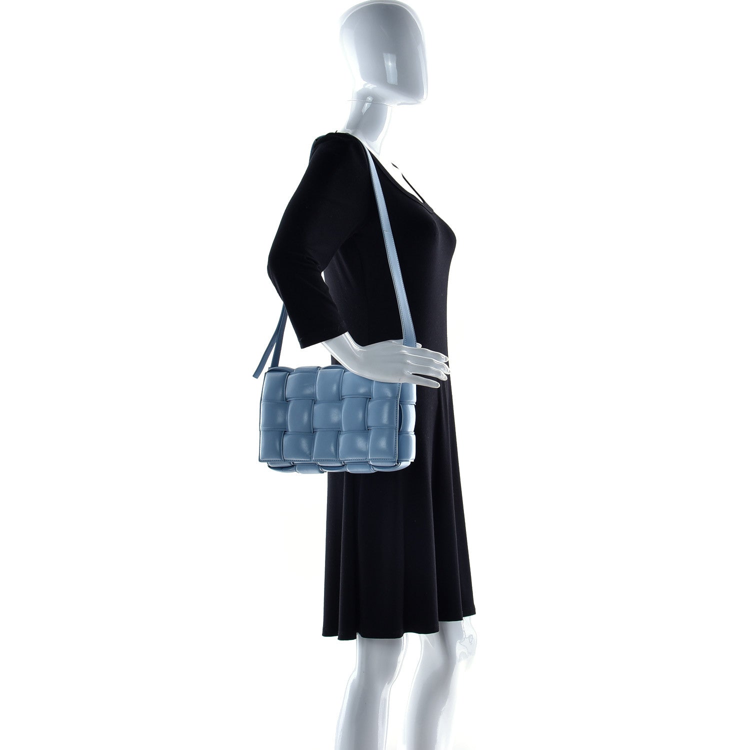 Bottega Veneta Nappa Maxi Intreccio Padded Cassette Crossbody Bag Spearmint 2 of 10