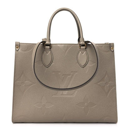 Louis Vuitton Empreinte Monogram Giant Onthego MM Tourterelle 1 of 9