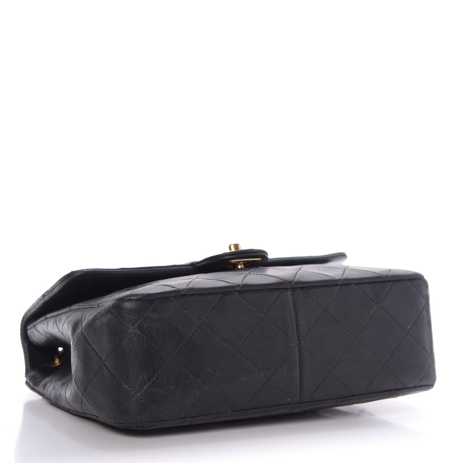 Chanel Lambskin Quilted Small Single Flap Black 4 of 9