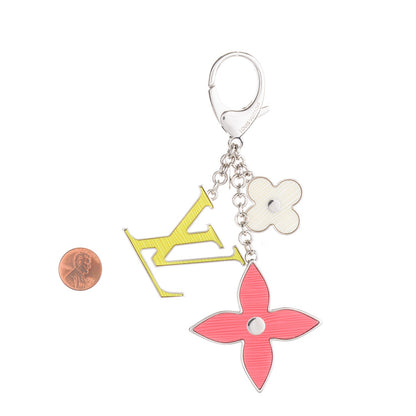 Louis Vuitton Fleur d'Epi Bag Charm Tri-Color 2 of 5