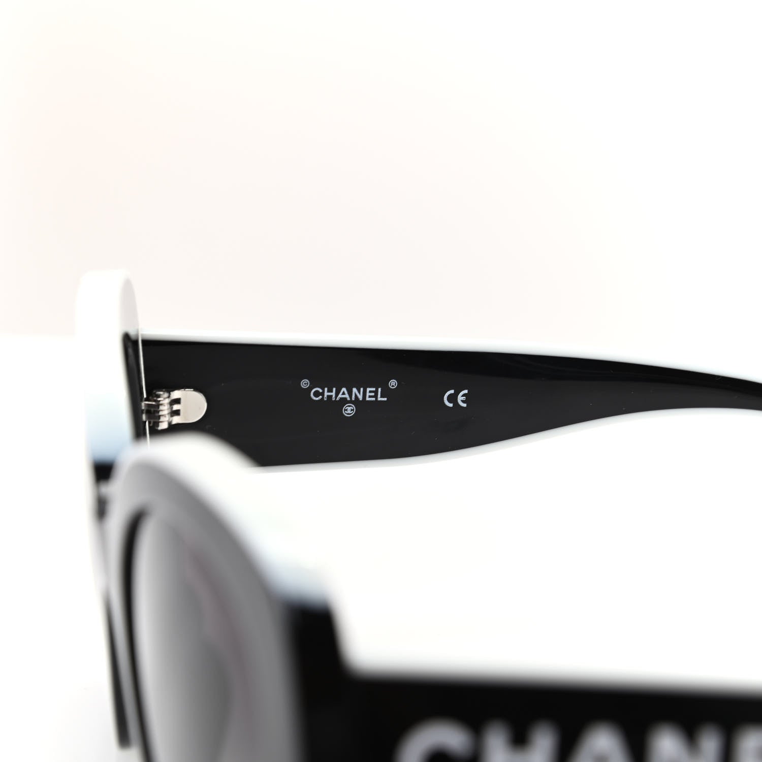 Chanel Acetate Sunglasses 71414A Black 5 of 8