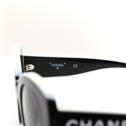 Chanel Acetate Sunglasses 71414A Black 5 of 8