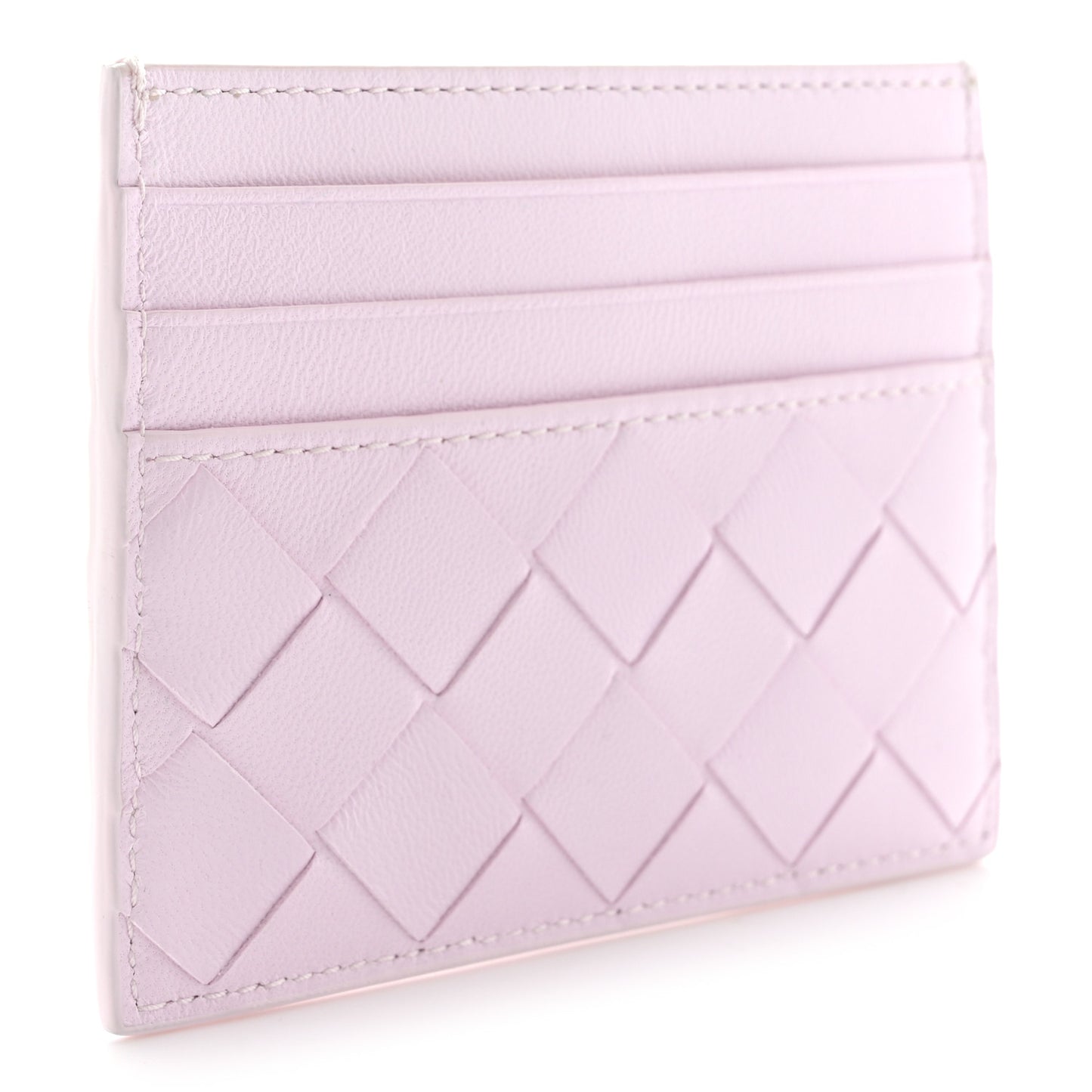 Nappa Intrecciato Card Holder Bliss Washed