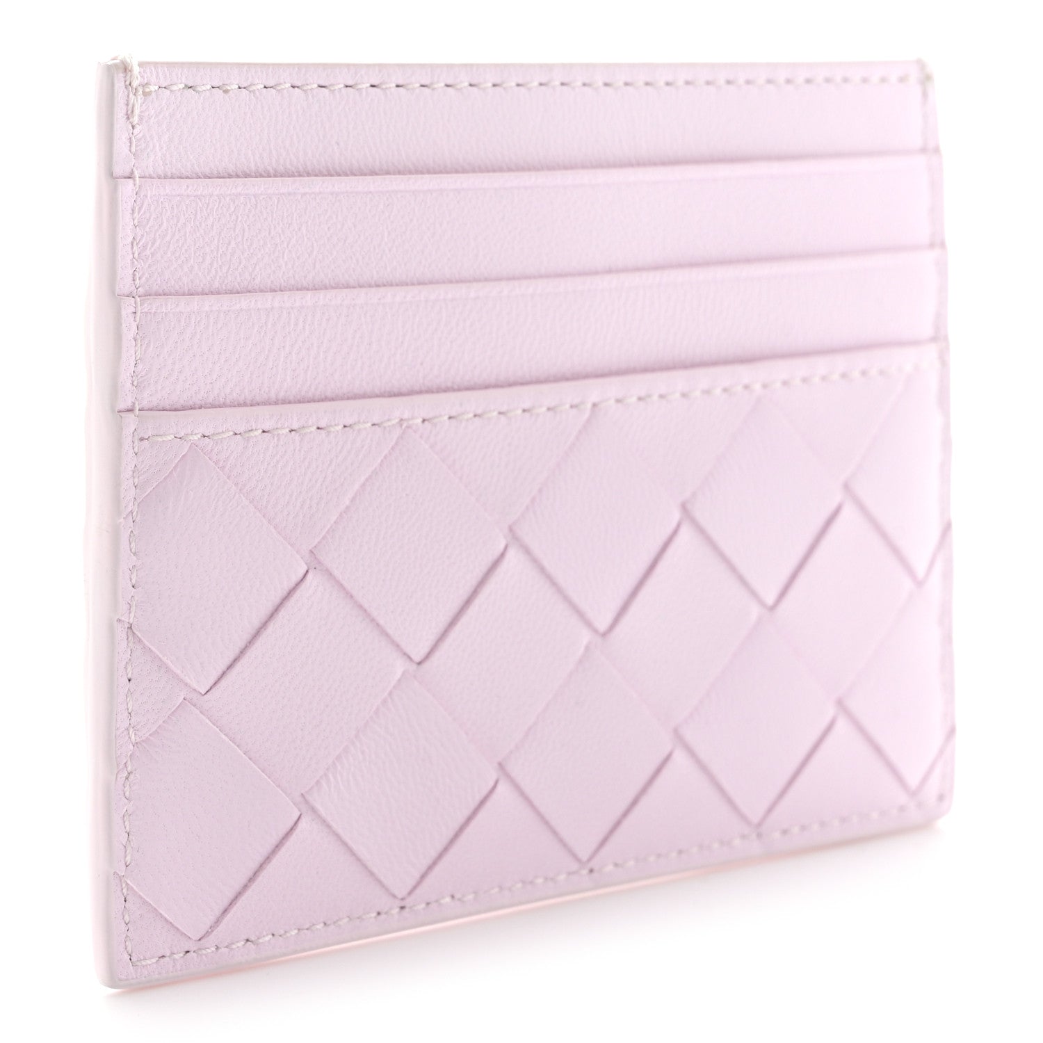 Bottega Veneta Nappa Intrecciato Card Holder Bliss Washed 3 of 9