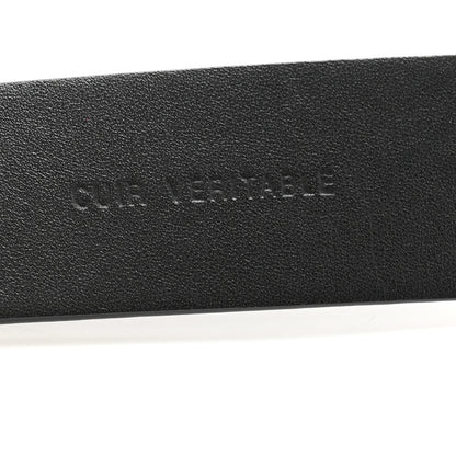 Chanel Calfskin Crystal CC Vendome Belt 85 34 Black 7 of 7