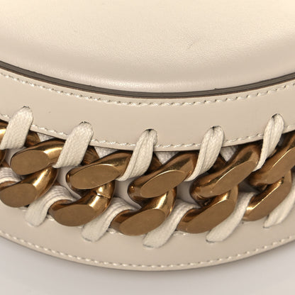 Stella McCartney Eco Alter Nappa Medium Frayme Shoulder Bag Pure White 10 of 12