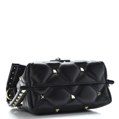 Valentino Garavani Nappa Mini Candystud Top Handle Bag Black 3 of 9