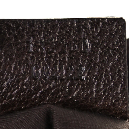 Gucci Monogram Canvas GG Shoulder Bag Brown 8 of 9