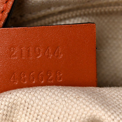 Gucci Monogram Medium Sukey Tote Orange 7 of 12
