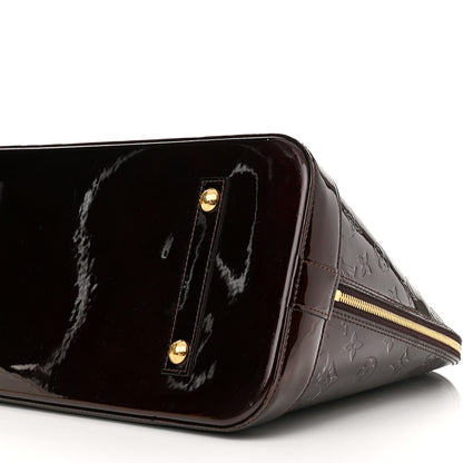 Louis Vuitton Vernis Alma GM Amarante 9 of 11