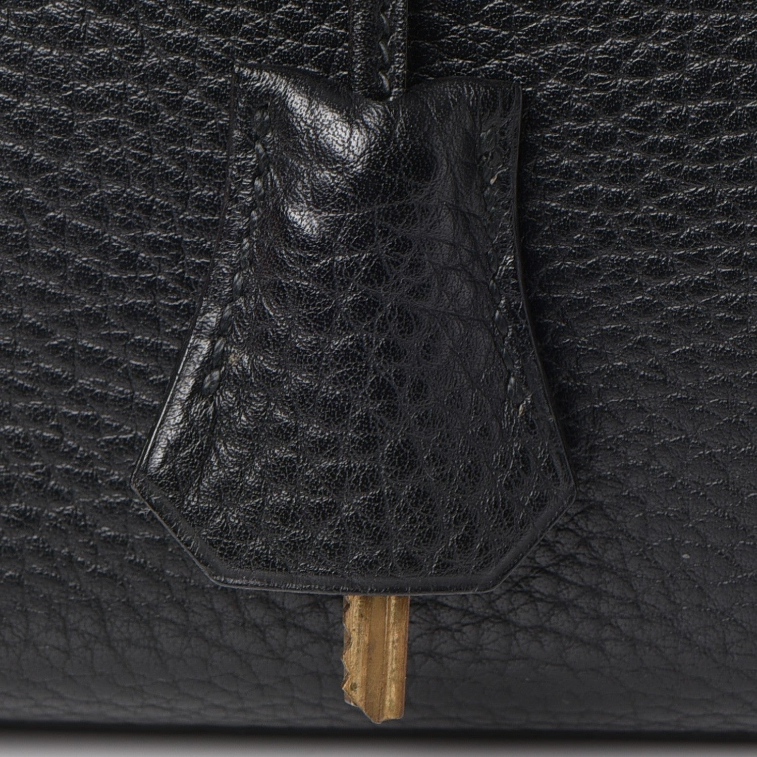 Hermes Taurillon Clemence Kelly Retourne 32 Black 32 of 35