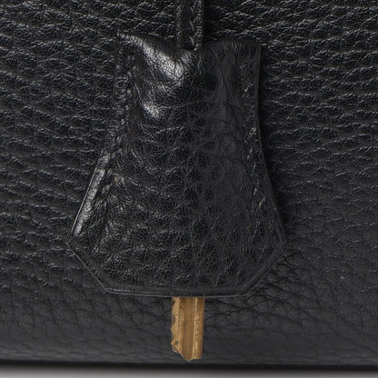 Hermes Taurillon Clemence Kelly Retourne 32 Black 32 of 35