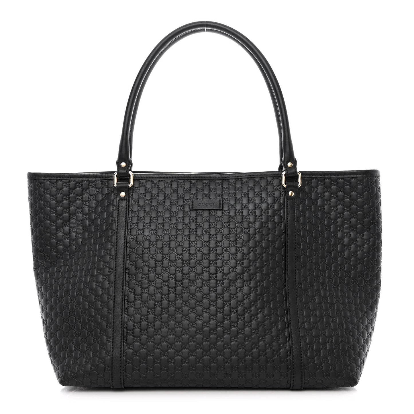 Microguccissima Medium Joy Tote Black