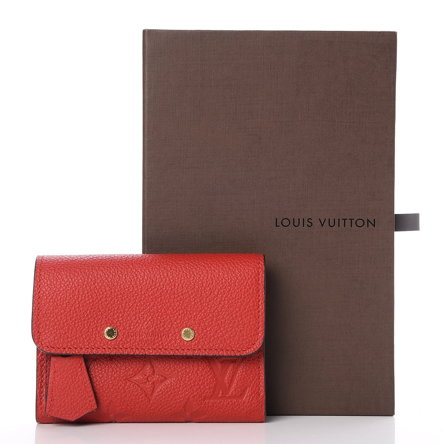 Empreinte Pont-Neuf Compact Wallet Cherry