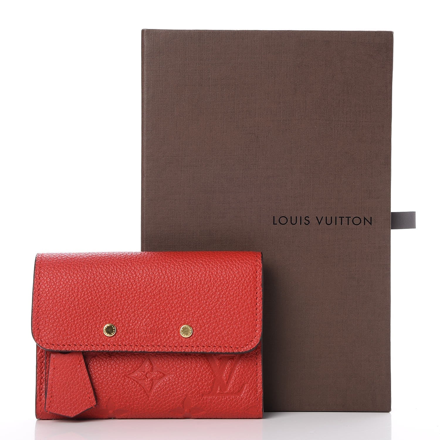 Louis Vuitton Empreinte Pont-Neuf Compact Wallet Cherry 8 of 8