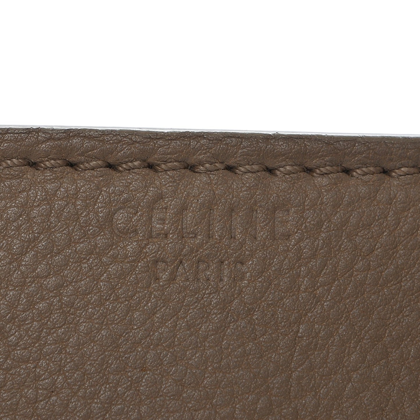 Supple Calfskin Medium Phantom Luggage Light Khaki