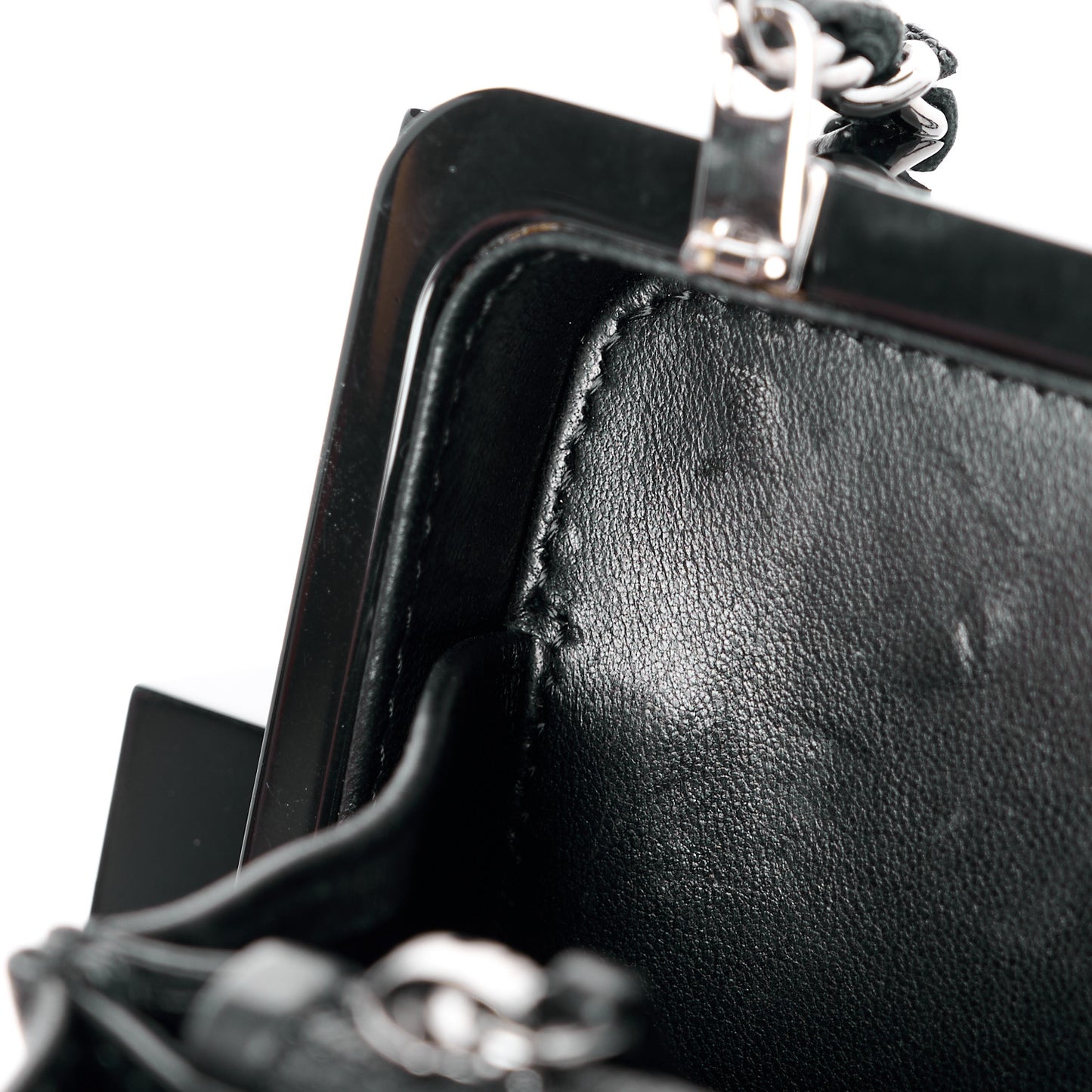 Plexiglass Barcode Boy Brick Lego Clutch Black