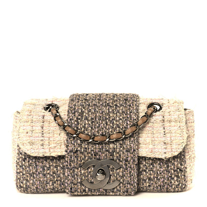 Chanel Tweed Small Fantasy Flap Grey 1 of 12