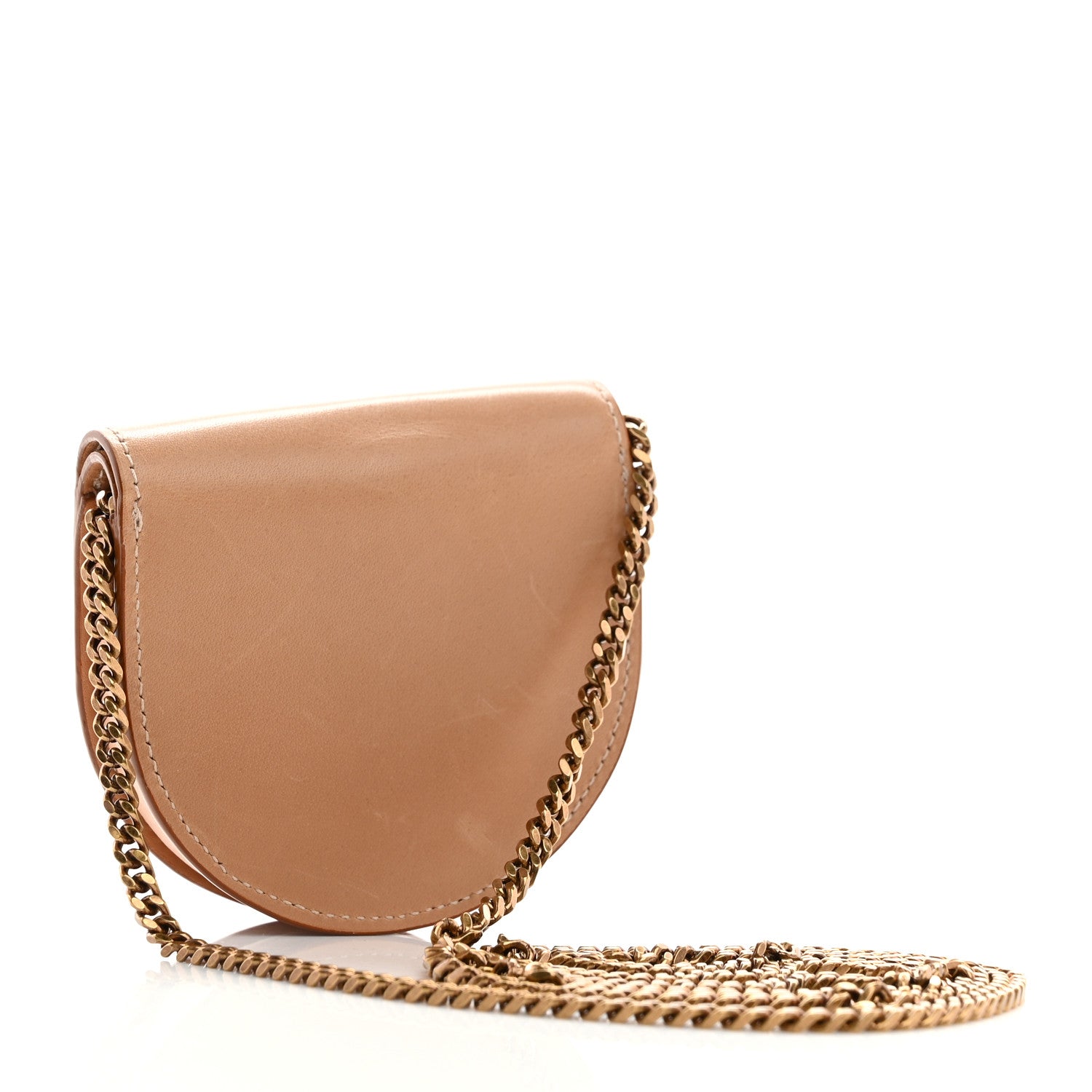 Saint Laurent Calfskin Monogram Baby Kaia Crossbody Bag Vintage Brown 3 of 11