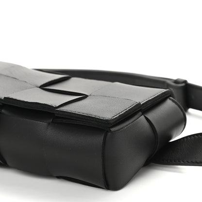 Bottega Veneta Nappa Maxi Intreccio The Belt Cassette Bag Black 10 of 11