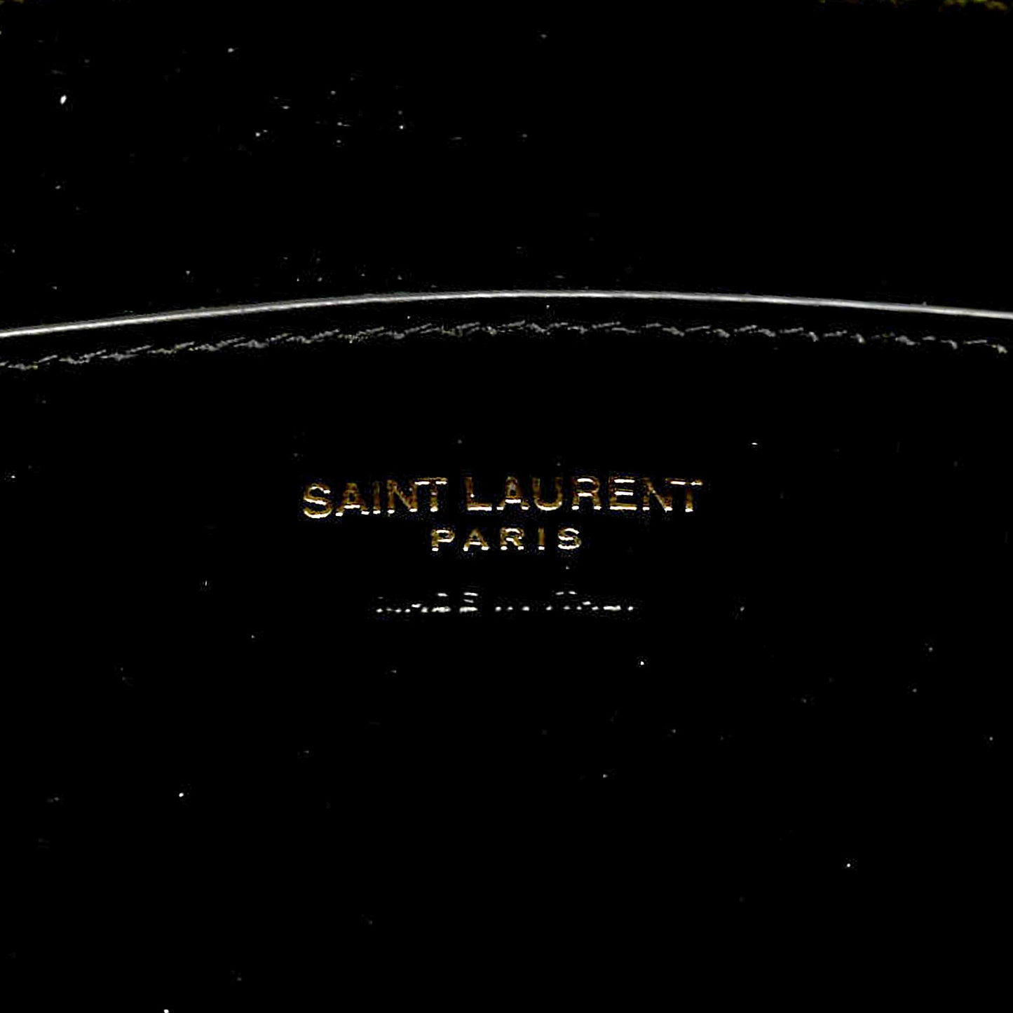 Grained Lambskin Large Cassandre Envelope Pouch Light Musk