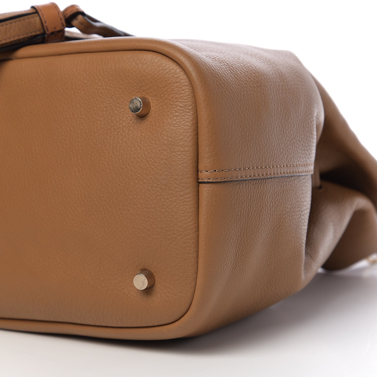 Burberry Grainy Calfskin Large Ashby Hobo Sand 8 of 8