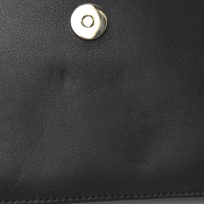Chloe Suede Calfskin Small Faye Shoulder Bag Black 8 of 9