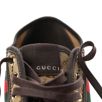 Gucci GG Monogram Web Womens Sneakers 36 Brown 8 of 9