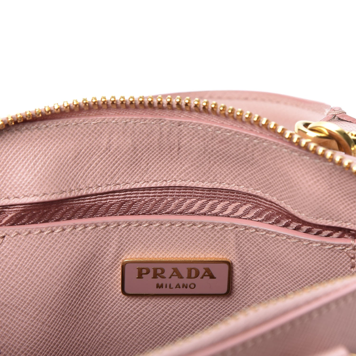 Prada Saffiano Lux Mini Promenade Tote Orchidea 9 of 10