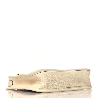 Hermes Taurillon Clemence Quadrille Evelyne TPM Nata Citron 3 of 8