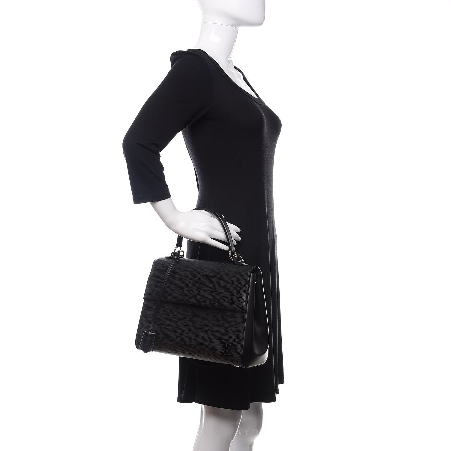Louis Vuitton Epi Cluny MM Black 3 of 11
