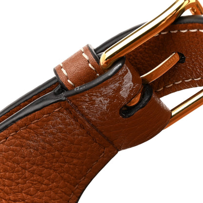 Celine Supple Calfskin Medium Triomphe Heloise Shoulder Bag Tan 12 of 12