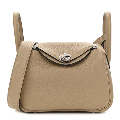 Hermes Taurillon Clemence Mini Lindy 20 Trench 1 of 12