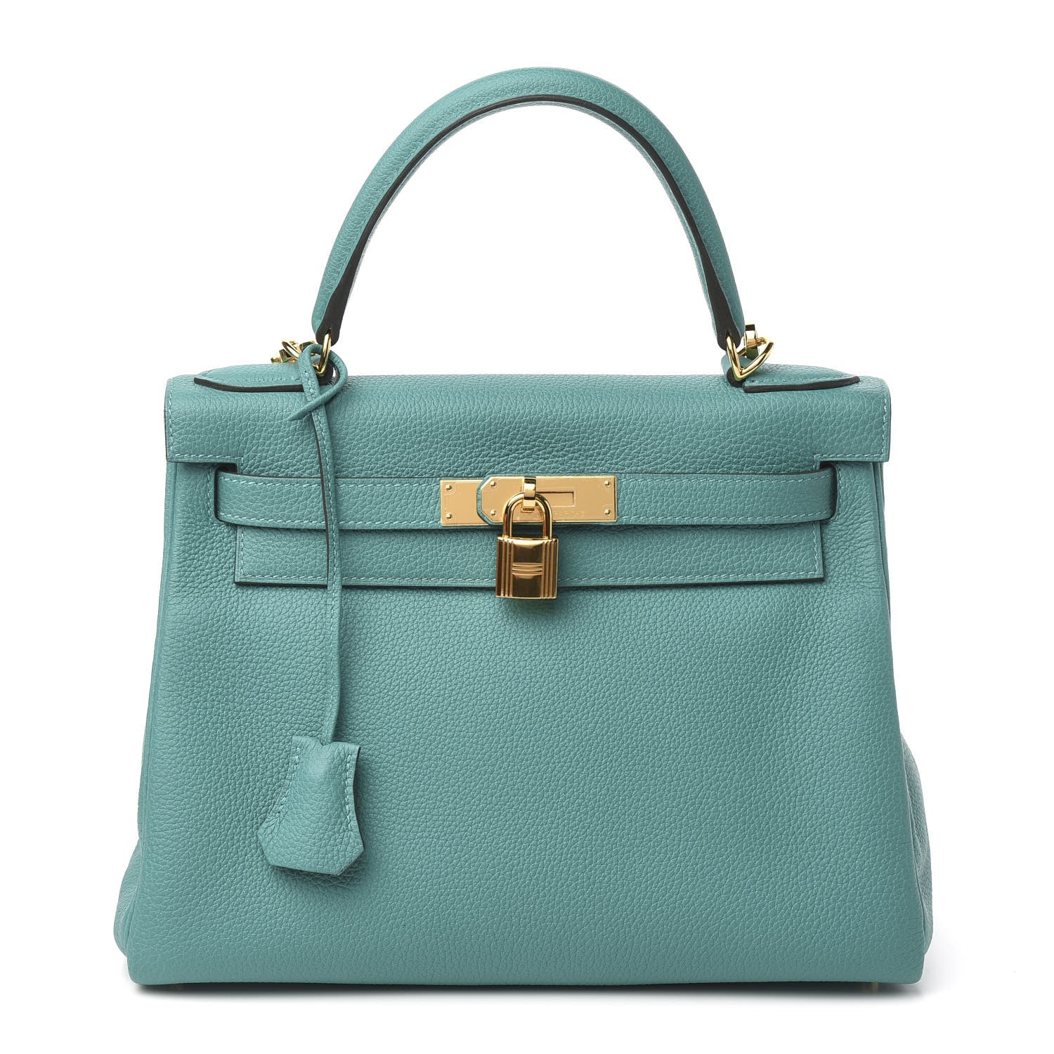 Hermes Togo Kelly Retourne 28 Vert Verone 1 of 9