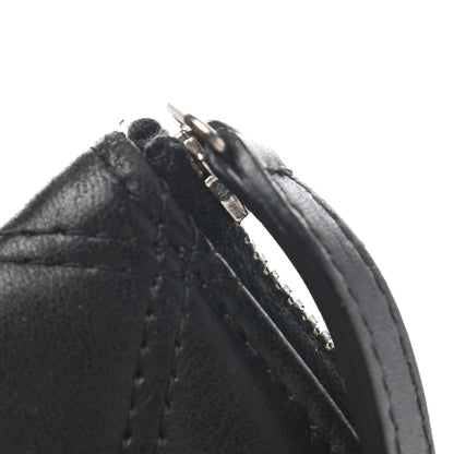 Chanel Lambskin Double Stitch Quilted Cosmetic Case Black 8 of 10