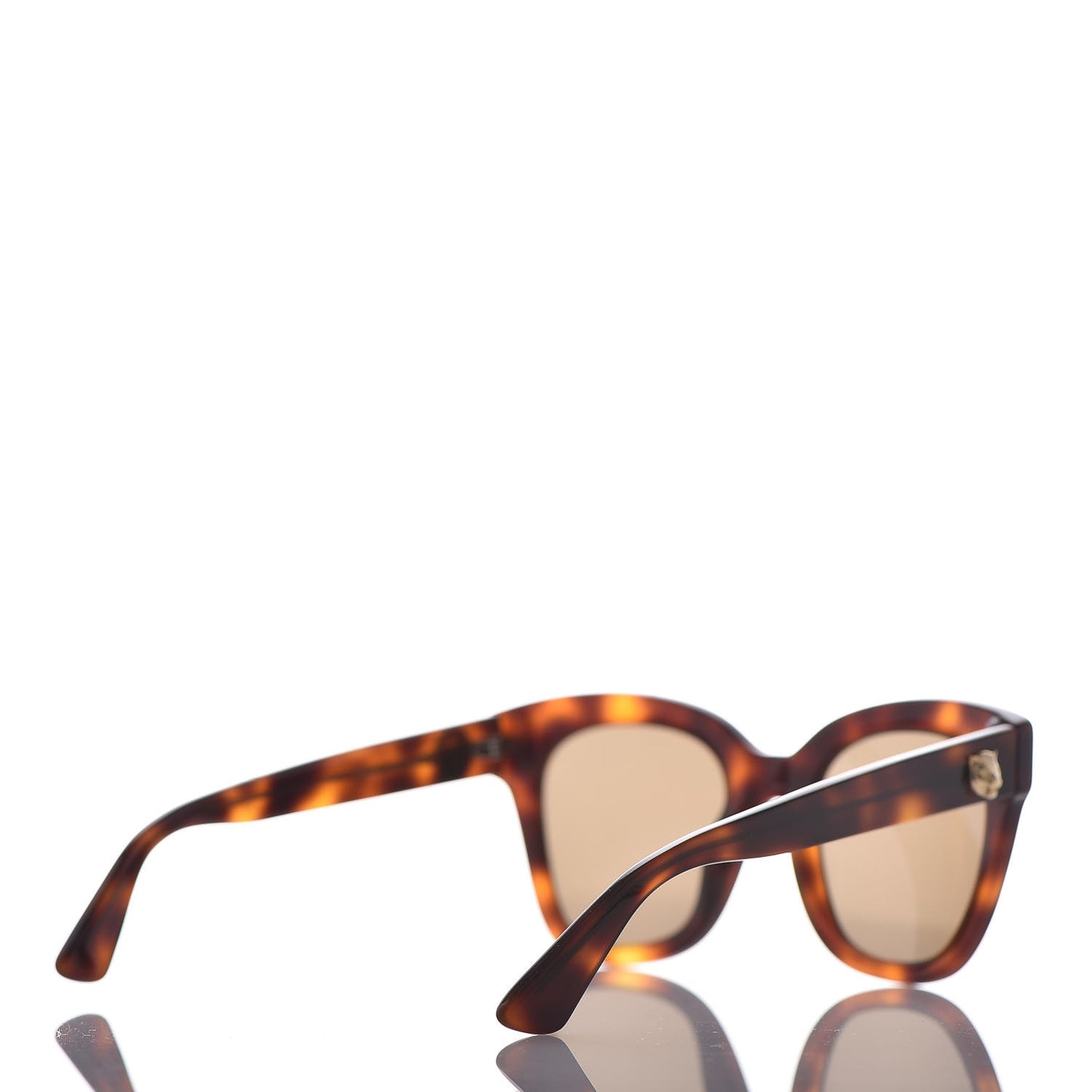 Acetate Square Frame Sunglasses GG0029S Tortoise