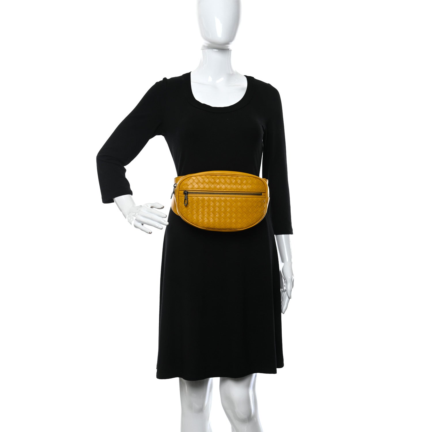 Bottega Veneta Nappa Intrecciato Belt Bag Sapphire 2 of 9