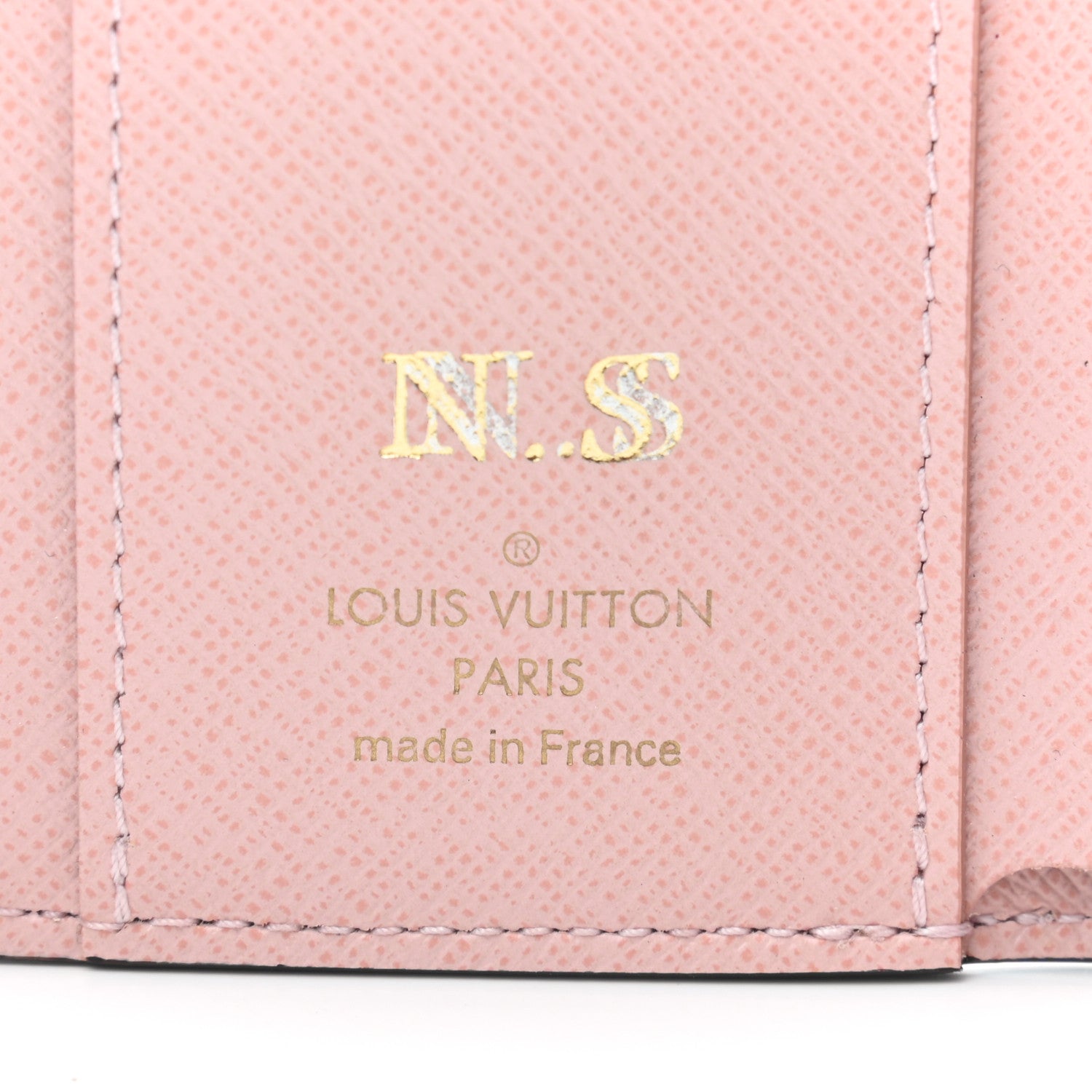 Louis Vuitton Damier Ebene Zoe Wallet Rose Ballerine 6 of 6