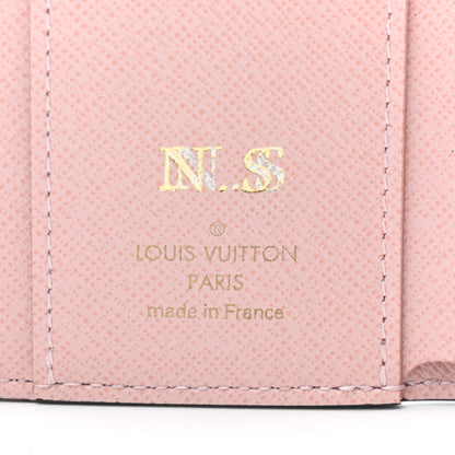 Louis Vuitton Damier Ebene Zoe Wallet Rose Ballerine 6 of 6
