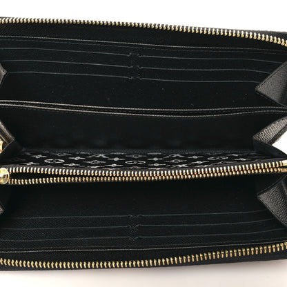 Louis Vuitton Monogram Giant Jungle Zippy Wallet Black 5 of 7