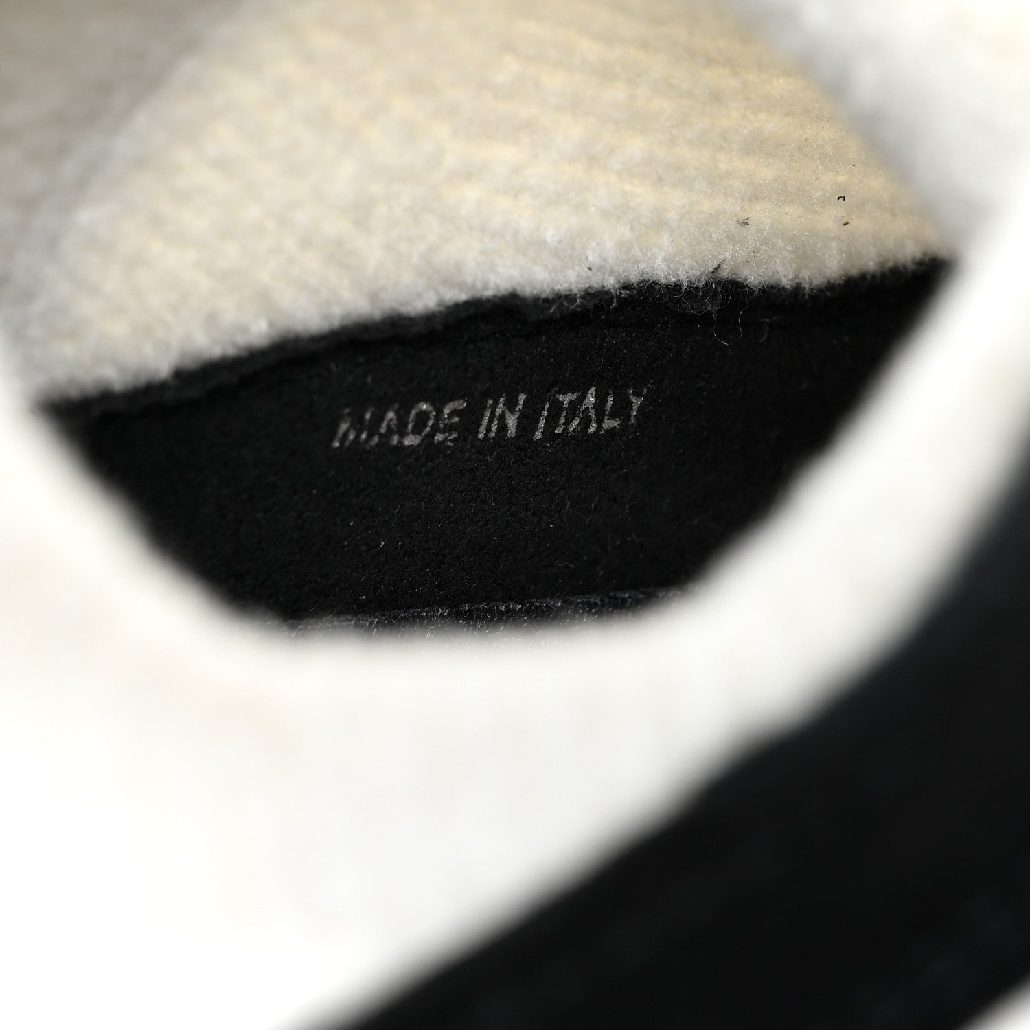 Chanel Fabric Suede Calfskin CC Sneakers 36.5 White Black 9 of 11