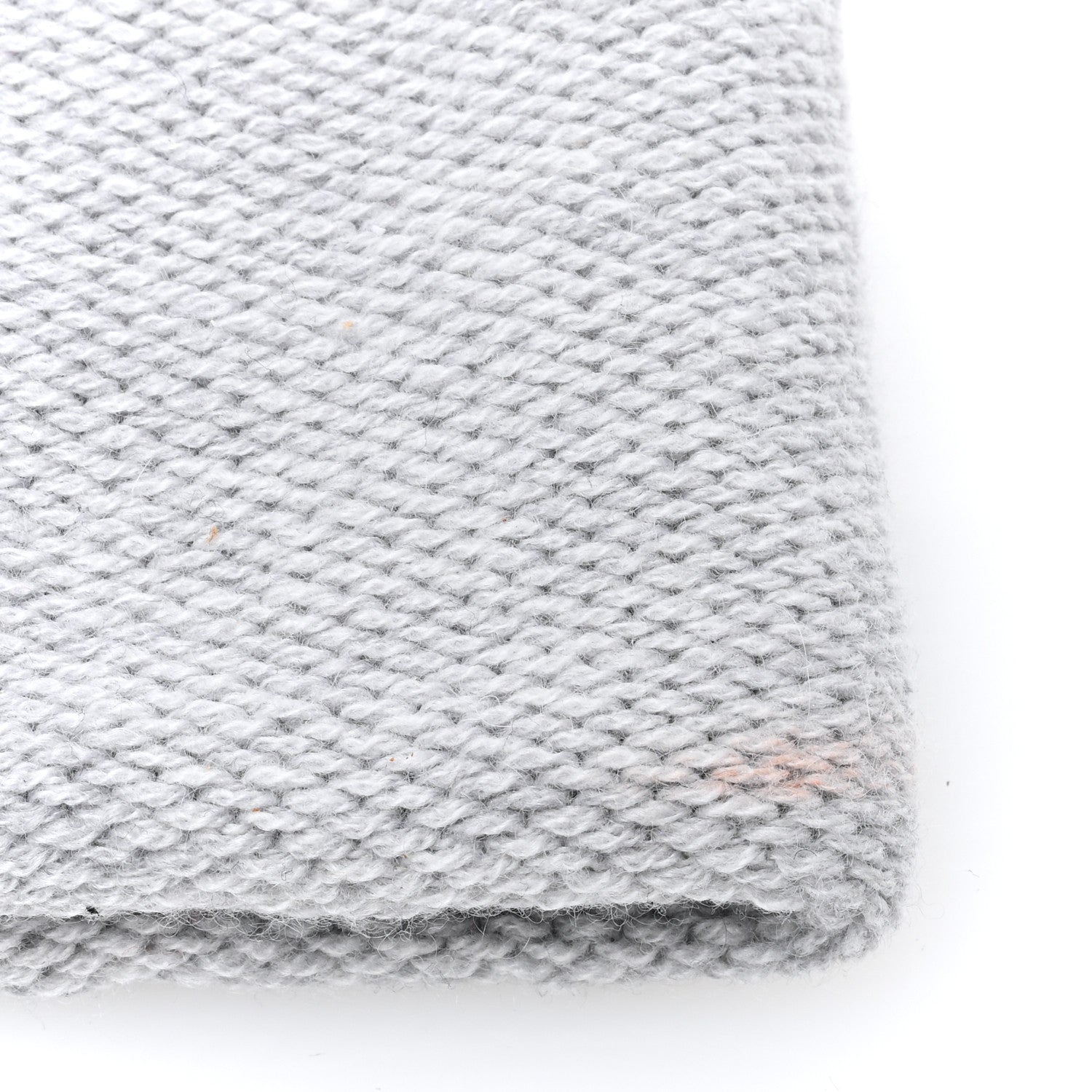 Chanel Cashmere CC Beanie Hat Grey 5 of 5
