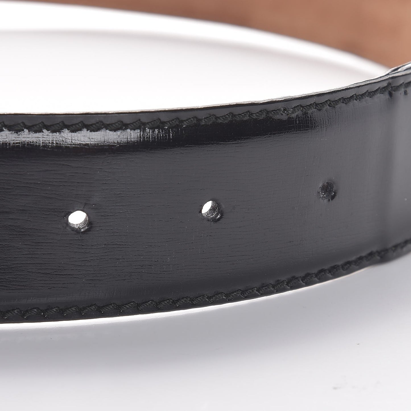 Monogram Belt 85 34 Black