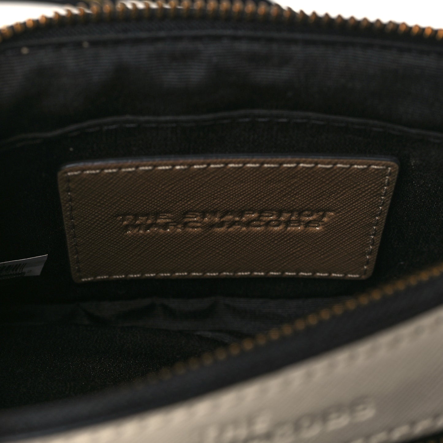 Saffiano Small Snapshot Camera Bag Sandcastle