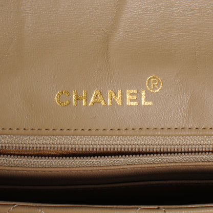 Chanel Lambskin Medium Single Flap Beige 7 of 10