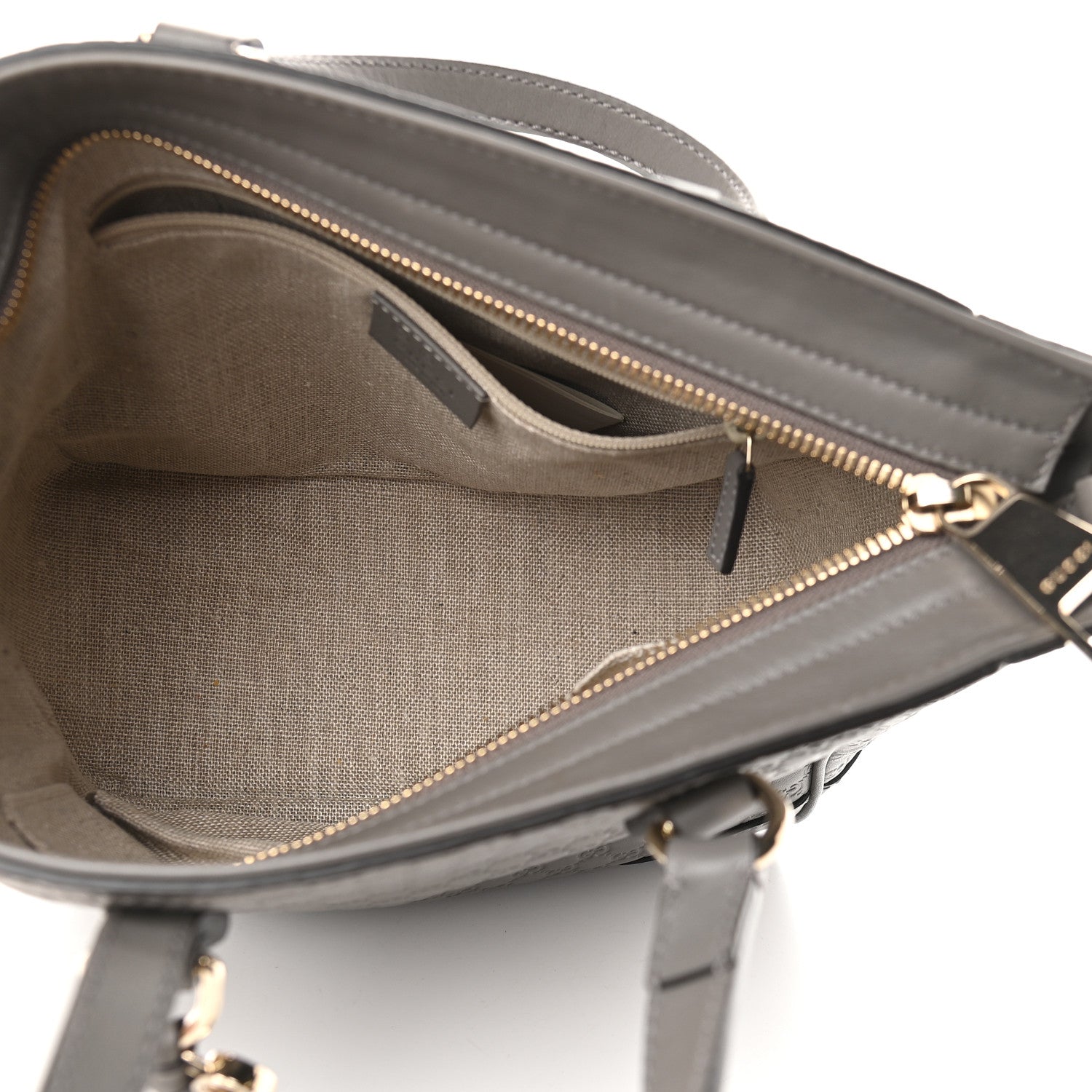Gucci Microguccissima Small Bree Tote Graphite 5 of 9