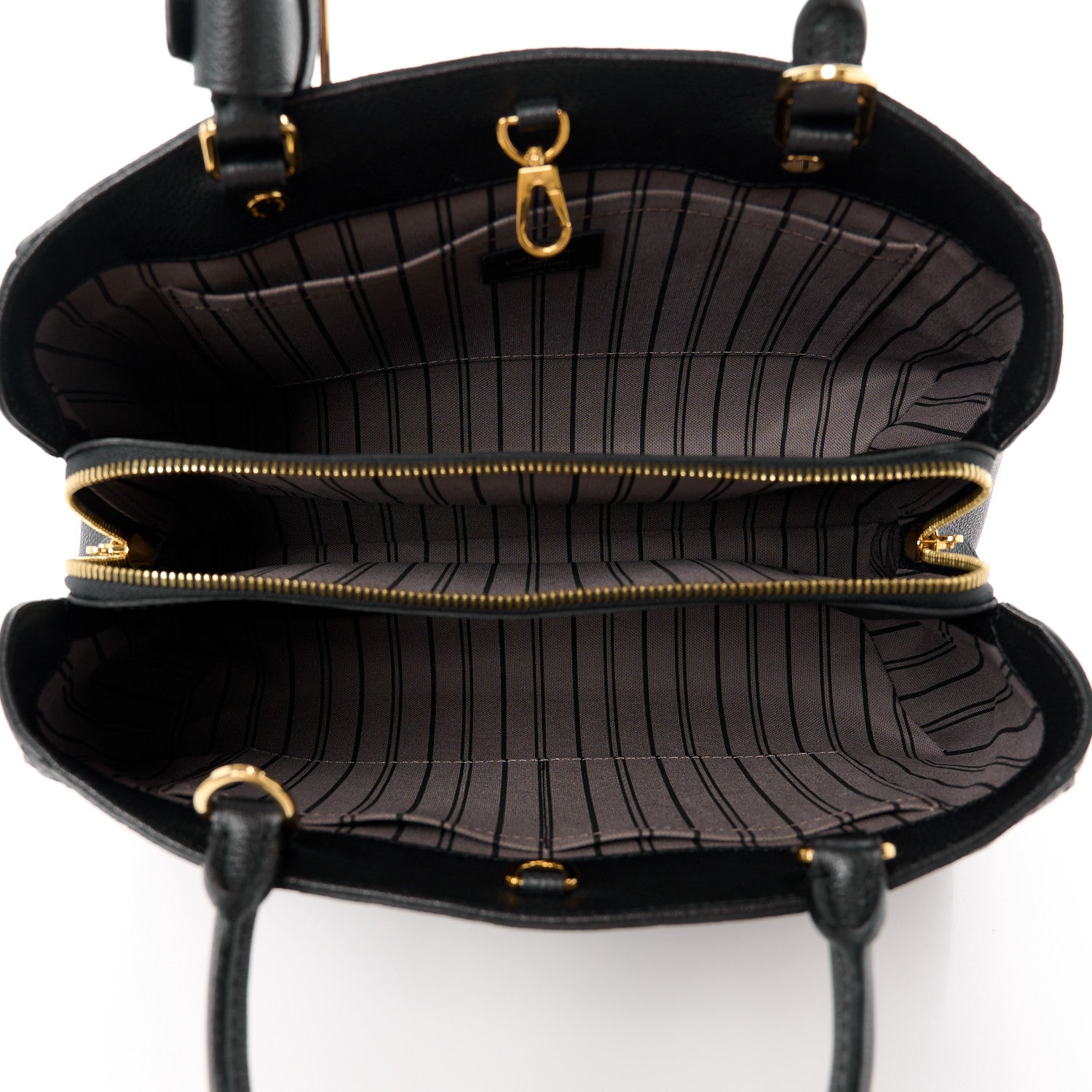 Louis Vuitton Empreinte Montaigne MM Black 5 of 10